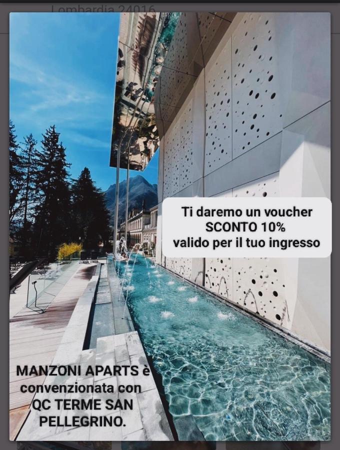 Manzoni Aparts San Pellegrino Terme Ngoại thất bức ảnh